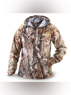 Gamehide Realtree Camo Hooded Jacket with Insect Shield